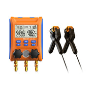Elitech LMG-10 front panel showing controls and connectors for quick setup