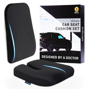 Elmara front view of seat and lumbar set showing complete kit benefit