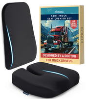 Elmara front seat cushion showing ergonomic shape and instant comfort