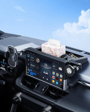 ELOHEI front view dash tray installed in RAV4 keeps dashboard tidy