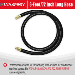 Elyaspedy close-up of PTFE-sealed connector for leak-resistant performance