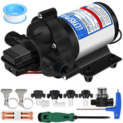 Elyaspedy front view pump showing compact design and reliable water delivery