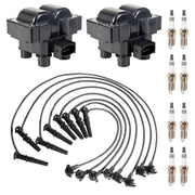 ENA front packaging showing coils plugs wires and full kit benefits