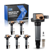 ENA front packaging showing coils and plugs for easy identification and fit confirmation