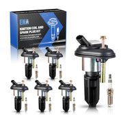 ENA front packaging showing complete coil and plug kit benefit of all-in-one replacement