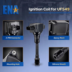 ENA close-up of coil electrical connector ensuring correct plug compatibility