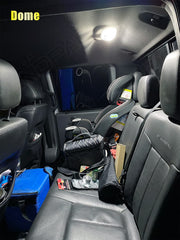 ENDPAGE cargo light brightening F-150 bed area for easier nighttime loading and access