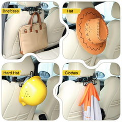 Enhon close-up of triple hooks highlighting secure hanging for jackets and bags