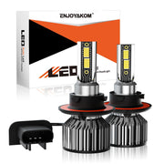 ENJOYAKOM front view pack of 2 bulbs shows ready-to-install fog light upgrade