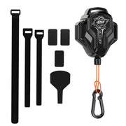 ENLEE front view of retractable tow strap showing compact design and portability