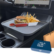 Ennovatools Alset Tray front view showing stable eating surface and neat storage benefit