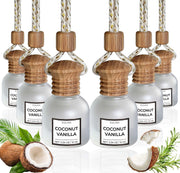 Eolyra front view of six-pack packaging showing coconut vanilla scent and gift-ready box