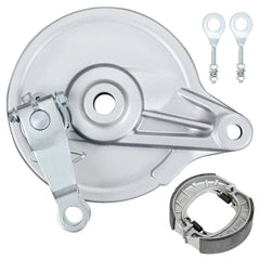 EOPOAYI rear brake drum front view showing fit and improved stopping
