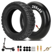 EOPOAYI front view of tire and tube kit showing complete package benefit