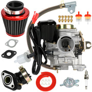 EOPOAYI front view carburetor showing mounting for easy replacement
