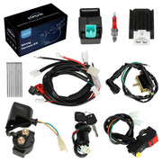 EOPOAYI full kit laid out showing harness and included parts for quick repair