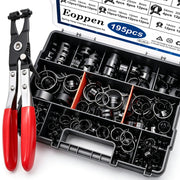 Eoppen kit open case showing organized clamps and plier for quick access