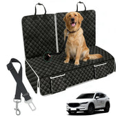 Erivis cover front view protecting Mazda rear seats with full coverage and convenience