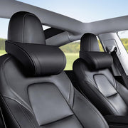 Erivis front view on Tesla seat showing sleek protection and comfort