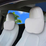 Erivis front view headrest pillow showing clean fit and added comfort