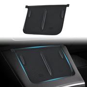 ernica front view of silicone cover on Tesla console protects charger surface