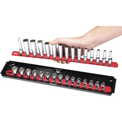 Ernst Manufacturing close-up of removable universal rail showing durable construction