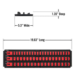 Ernst Socket Boss with rails removed to show customizable layout advantage