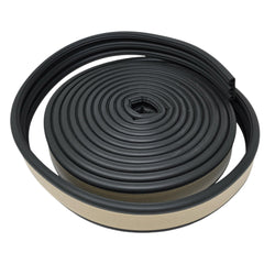 ESI Super Cap Seal XL installed on bed rail demonstrating reduced rattle and secure cap fit on truck