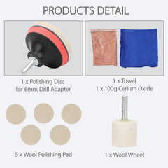 Espusta foam polishing pad texture for smooth finish benefit