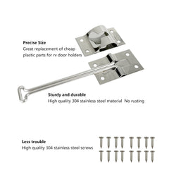 ESUDNT mounted on an RV door illustrating secure hold and ease of use
