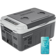 EUHOMY front view with lid closed showing compact design and portability benefit