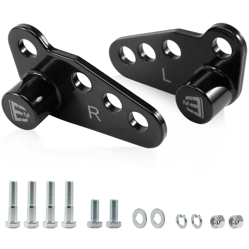 Eumti front kit overview showing components and fitment benefit