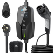 EVDANCE front packaging showing portable 32A charger and benefits