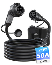 EVDANCE front plug and cable showing solid grip and ease of use