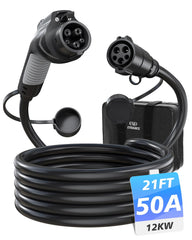 EVDANCE front plug and cable showing solid grip and ease of use