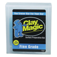 Evercoat Auto Magic clay bar close-up texture demonstrating safe contaminant removal