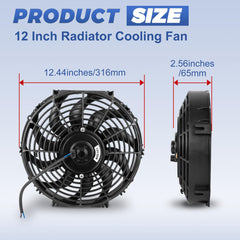 EVERESTWAY close-up of curved 10-blade assembly highlighting efficient airflow