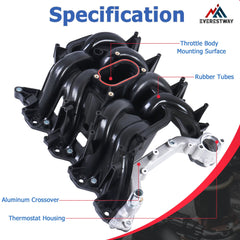 EVERESTWAY manifold with included mounting hardware — simplifies installation