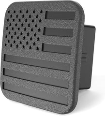 eVerHITCH front view showing black flag face and secure fit benefit