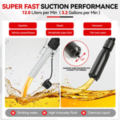 EVERRUSH nozzle close-up with auto-stop sensor preventing overfill and spills
