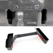 EVGoXMods front view of center console tray showing neat organization benefit