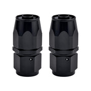 EVIL ENERGY front view of 10AN swivel fitting showing compact design and finish