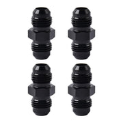 EVIL ENERGY front view of 6AN coupler set showing four black unions, clear organization and fit