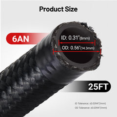 EVIL ENERGY detail of 304 steel wire reinforcement improving pressure safety