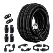 EVIL ENERGY front packaging view showing 20ft AN10 PTFE hose and benefits