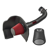 EVIL ENERGY front assembly showing complete intake kit and improved airflow benefit