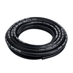 EVIL ENERGY front view of 25ft hose coil shows compact storage and easy handling