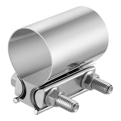 EVIL ENERGY front view of 2.5-inch clamp showing complete band and bolts for secure joins