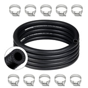 EVIL ENERGY front packaging showing 3/8" fuel hose and clamps for quick installation