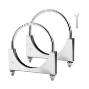 EVIL ENERGY front view of 5-inch U-bolt clamp kit showing components and branding, durable kit